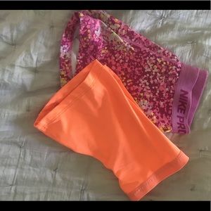 Nike track and train shorts